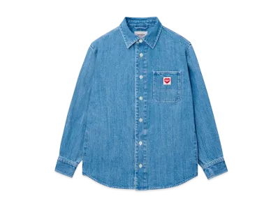 Carhartt WIP L/S Nash Shirt "Blue(Stone Washed)"