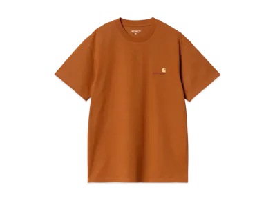 Carhartt WIP S/S American Script T-Shirt "Sienna"