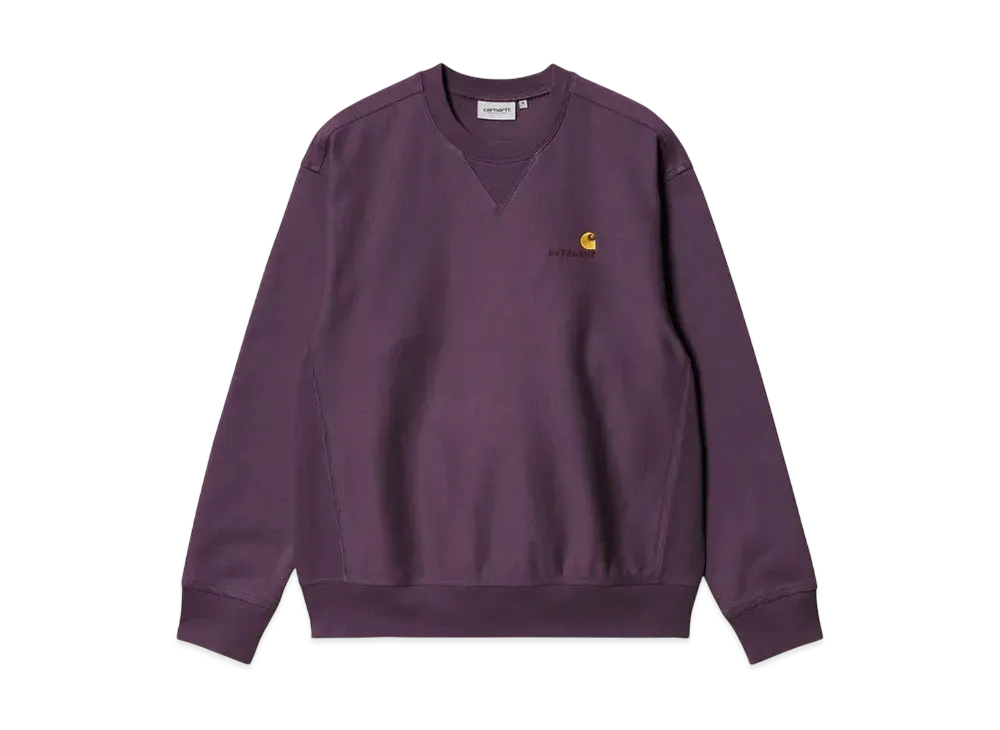 Carhartt WIP American Script Sweat "Huckleberry"