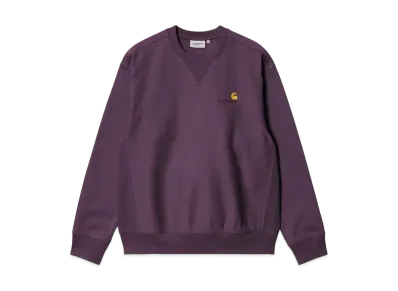 Carhartt WIP American Script Sweat "Huckleberry"