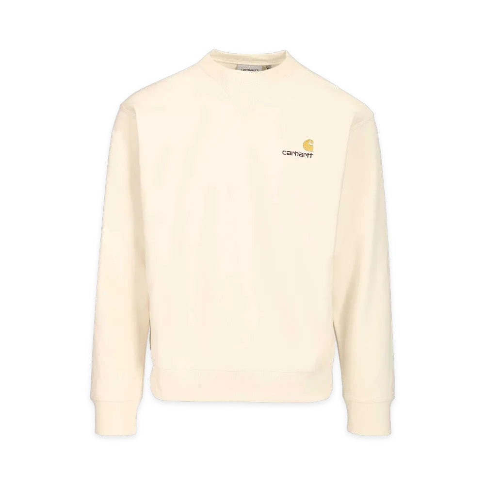 Carhartt WIP American Script Sweatshirt "Beige"