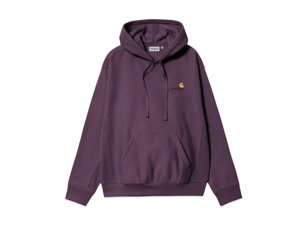 Carhartt WIP Hooded American Script Sweat "Huckleberry"