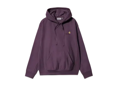 Carhartt WIP Hooded American Script Sweat "Huckleberry"