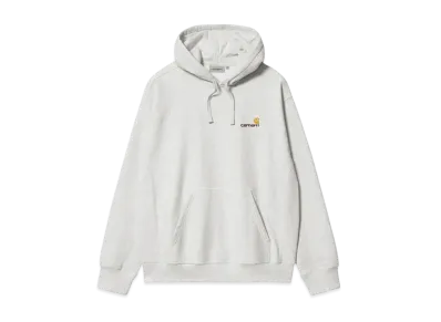 Carhartt WIP Hooded American Script Sweat "Ash Heather"