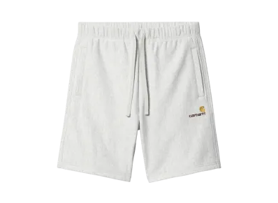 Carhartt WIP American Script Sweat Short "Ash Heather"