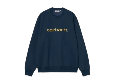 Carhartt WIP Carhartt Sweatshirt "Ink/Air Yellow"