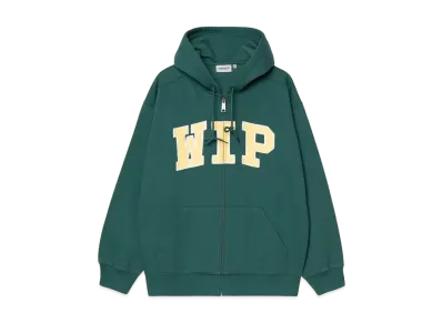 Carhartt WIP Hooded Wip Sweat Jacket "Rainforest(Stone Washed)"