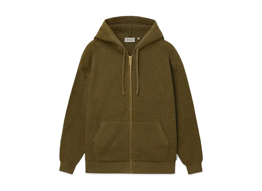 Carhartt WIP Hooded Waffle Jacket "Lizard"