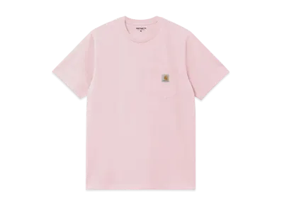 Carhartt WIP S/S Pocket T-Shirt "Air Pink"