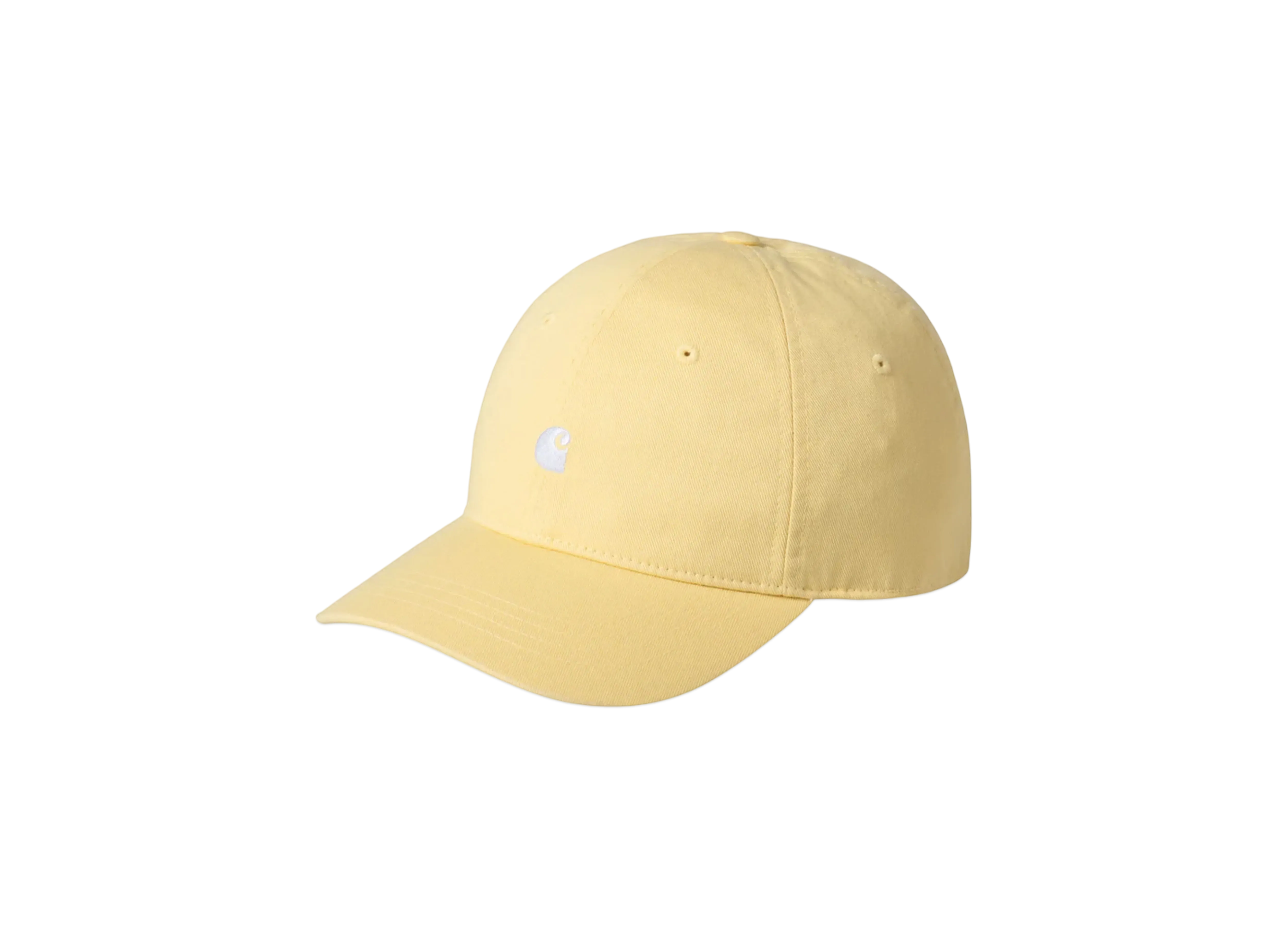 Carhartt WIP Madison Logo Cap "Air Yellow/White"