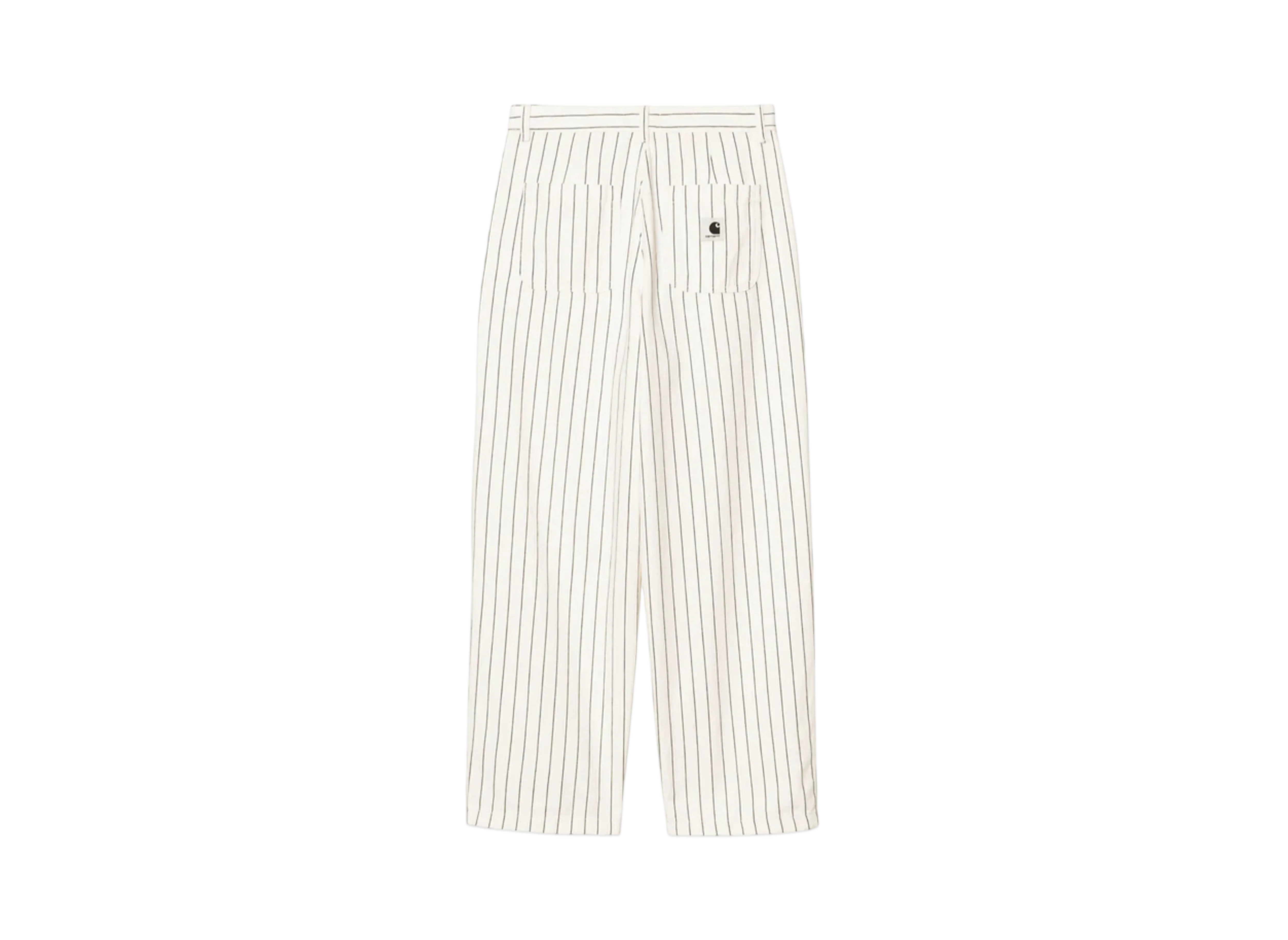 Carhartt WIP W' Hendry Pant "Seaton Stripe Wax/Dark Navy(Rinsed)"