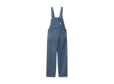 Carhartt WIP W' Bib Overall Straight "Blue(Stone Washed)"