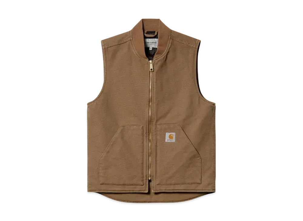Carhartt WIP Classic Vest "Hamilton Brown(Rinsed)"
