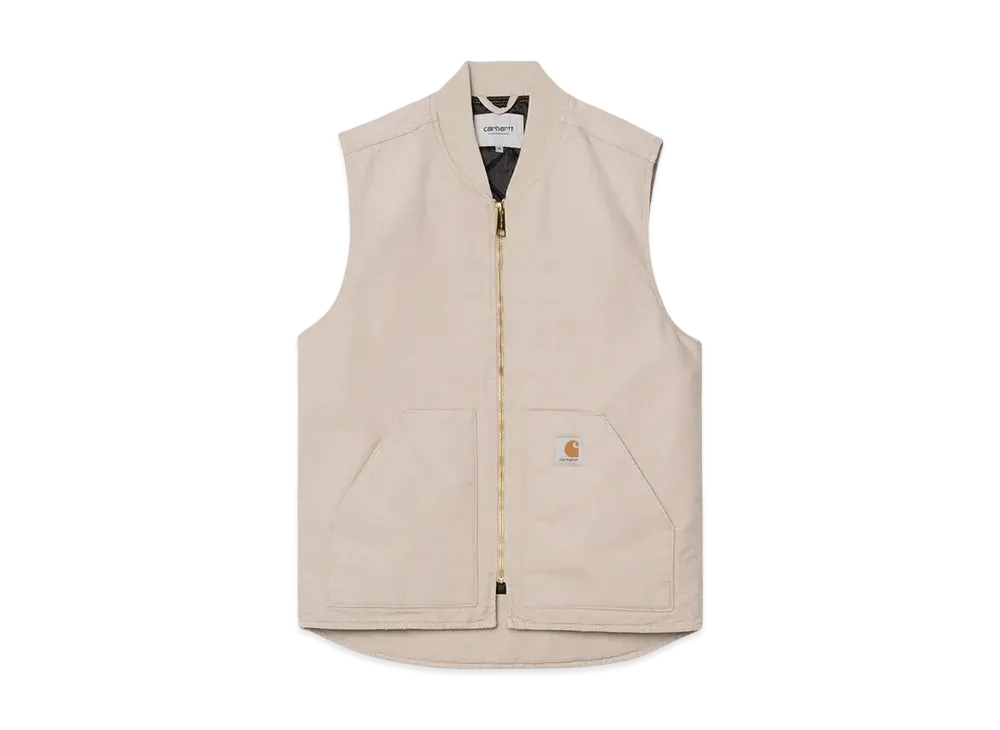 Carhartt WIP Classic Vest "Dusky Beige(Stone Canvas)"