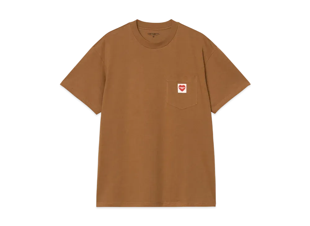 Carhartt WIP S/S Pocket Heart T-Shirt "Hamilton Brown"