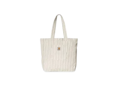 Carhartt WIP Hendry Tote "Seaton Stripe Wax/Dark Navy(Rinsed)"