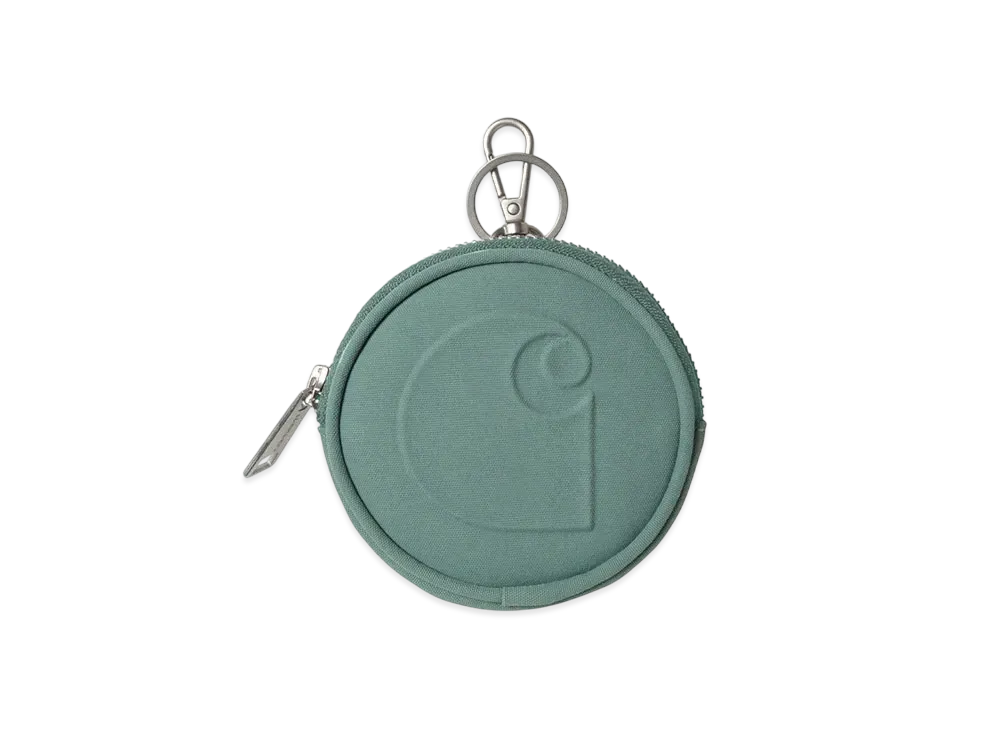 Carhartt WIP Clarton Zip Wallet "Silver Pine"