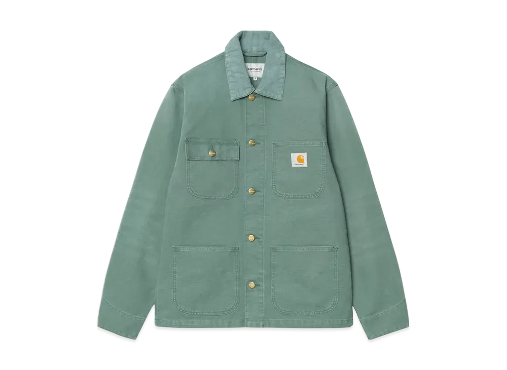 Carhartt WIP Michigan Coat "Silver Pine/Silver Pine(Stone Canvas)"