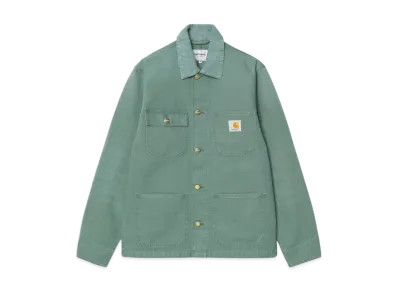 Carhartt WIP Michigan Coat "Silver Pine/Silver Pine(Stone Canvas)"