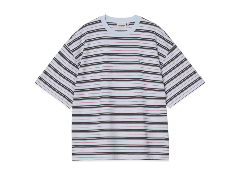 Carhartt WIP S/S Nathan T-Shirt "Nathan Stripe Air Sky"