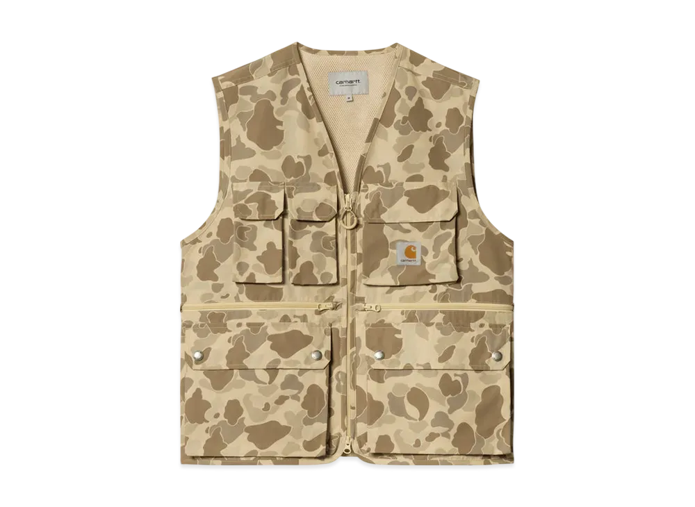 Carhartt WIP Irwin Vest "Camo Duck Desert"