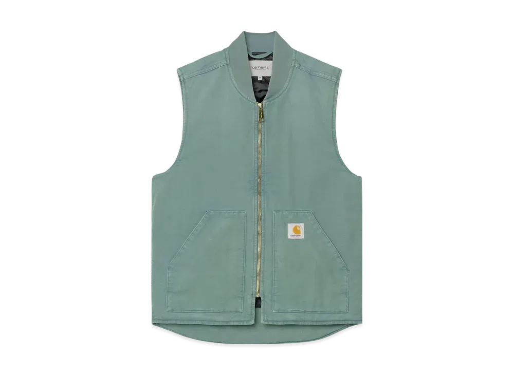 Carhartt WIP Classic Vest "Silver Pine(Stone Canvas)"