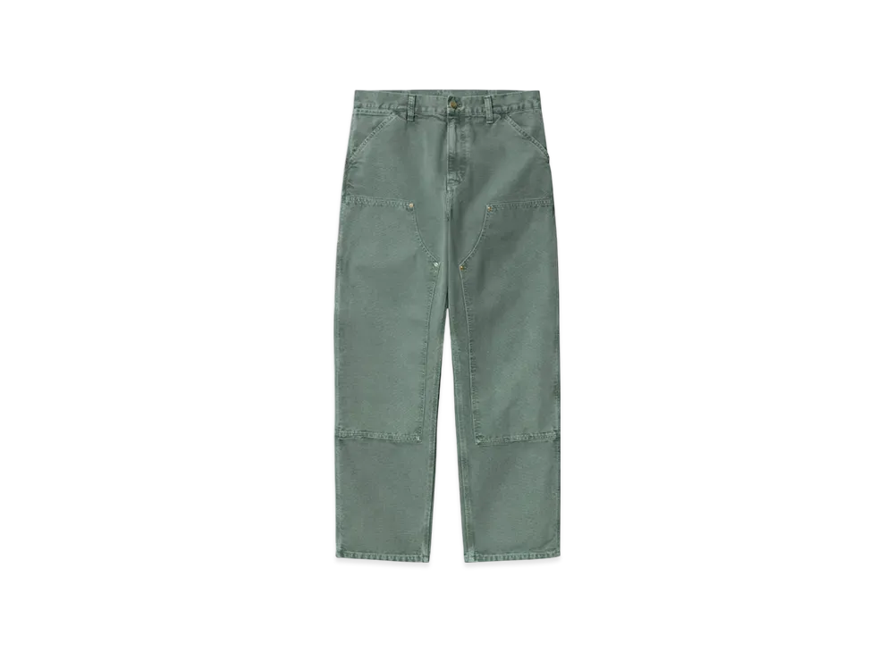 Carhartt WIP Double Knee Pant "Silver Pine(Stone Canvas)"
