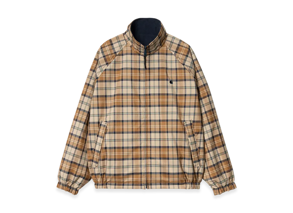 Carhartt WIP Reversible Planer Jacket "Planer Check Wall/Air Force Blue"