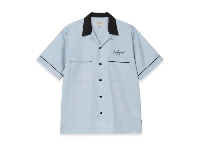 Carhartt WIP S/S Bowl Shirt "Blue Fog/Black"
