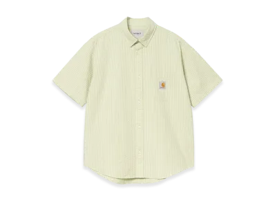Carhartt WIP S/S Toland Shirt "Toland Stripe Pale Olive"