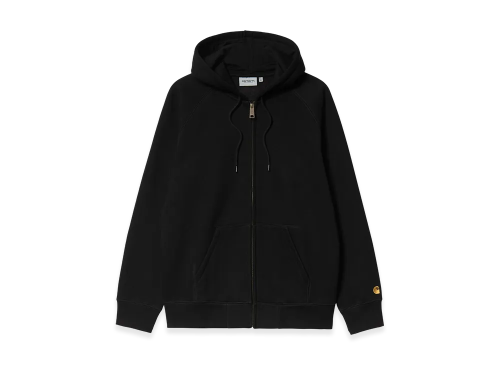 Carhartt WIP Hooded Chase Jacket "Black/Gold"