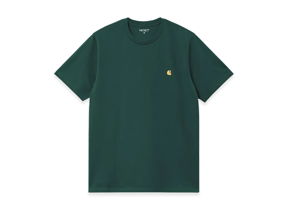 Carhartt WIP S/S Chase T Shirt "Dark Fir/Gold"
