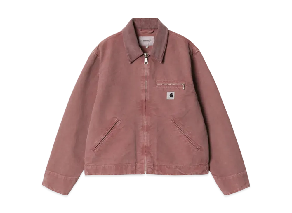 Carhartt WIP W' Og Detroit Jacket "Dusky Pink/Dusky Pink(Stone Canvas)"
