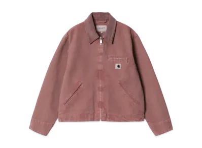 Carhartt WIP W' Og Detroit Jacket "Dusky Pink/Dusky Pink(Stone Canvas)"