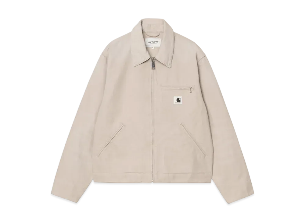 Carhartt WIP W' Og Detroit Jacket "Dusky Beige/Dusky Beige(Stone Canvas)"