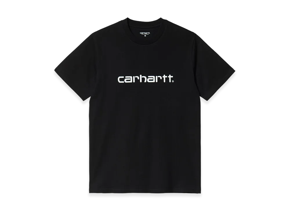 Carhartt WIP S/S Script T Shirt "Black/White"
