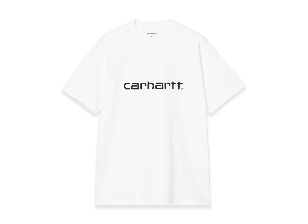 Carhartt WIP S/S Script T Shirt "White/Black"