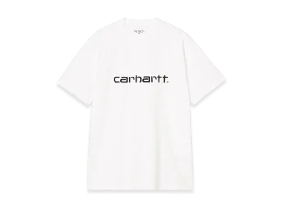 Carhartt WIP S/S Script T Shirt "White/Black"