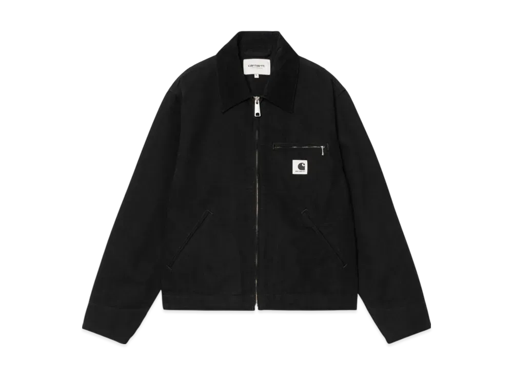 Carhartt WIP W' Og Detroit Jacket "Black/Black(Rinsed)"