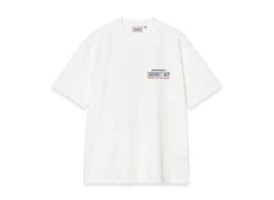 Carhartt WIP S/S Arcan T Shirt "White heavy stone wash"