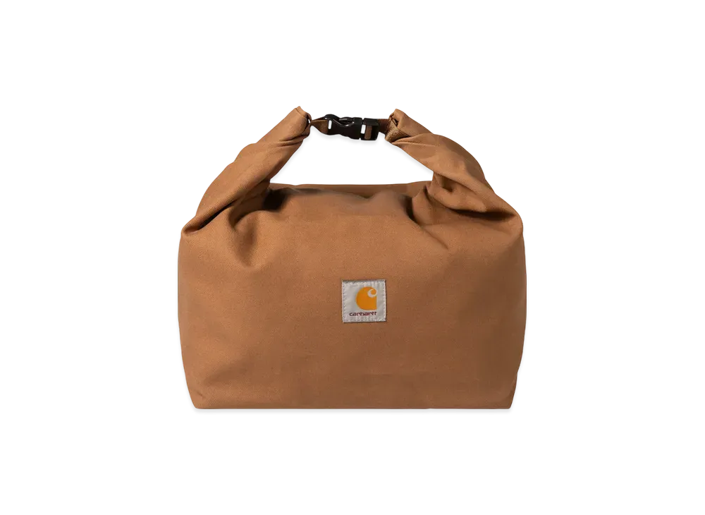 Carhartt WIP Canvas Roll-Up Insulated Bag "Hamilton Brown"