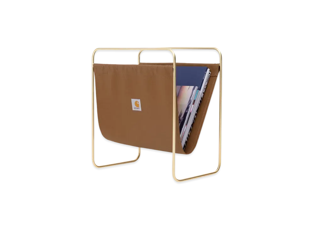Carhartt WIP Canvas Magazine Stand "Hamilton Brown"