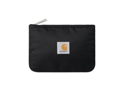 Carhartt WIP Alumni Zip Wallet "Black/Scarlet"