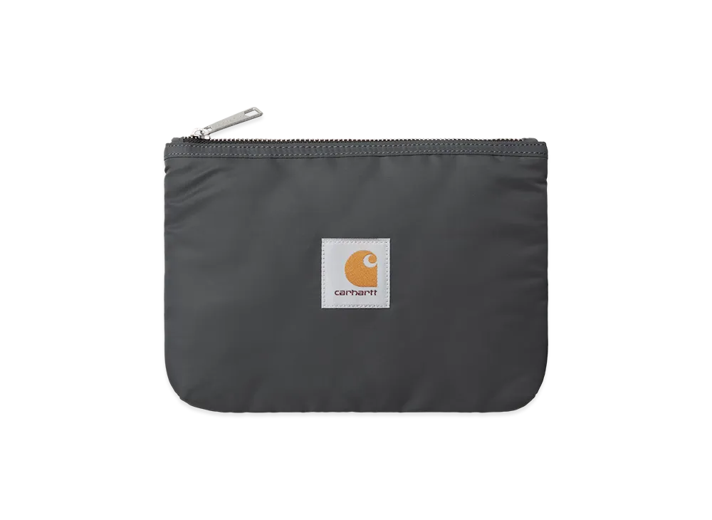 Carhartt WIP Alumni Zip Wallet "Graphite/Dark Fir"