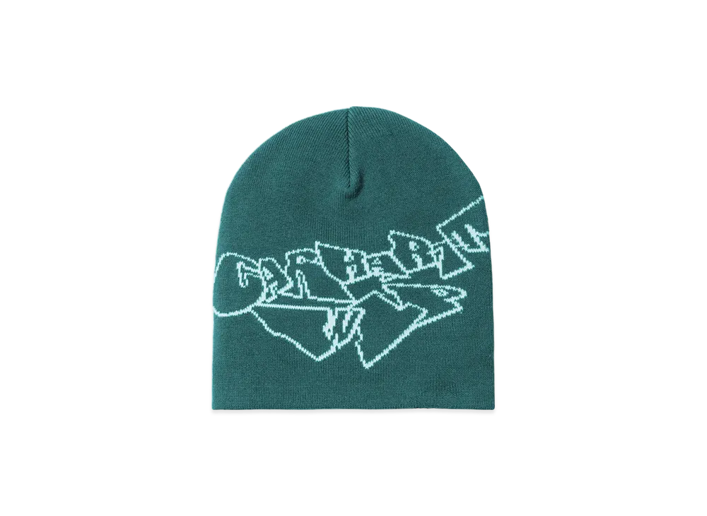 Carhartt WIP Screwed Up Scripter Beanie "Rainforest/Air Sky"