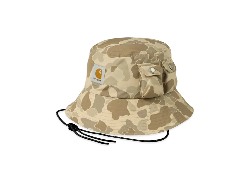 Carhartt WIP Irwin Bucket Hat "Camo DuckDesert/Black"