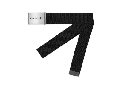 Carhartt WIP Clip Belt Chrome "Black"