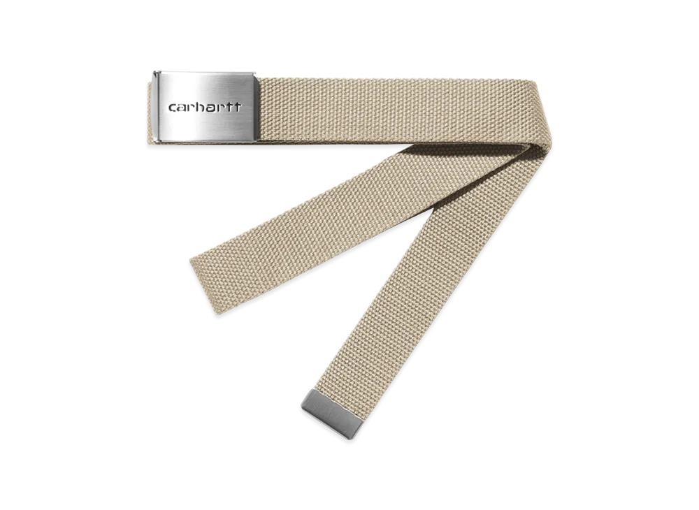 Carhartt WIP Clip Belt Chrome "Wall"