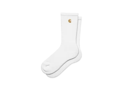 Carhartt WIP Chase Socks "White/Gold"