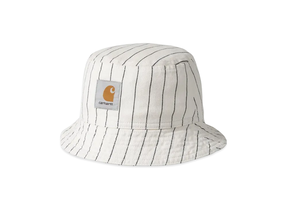 Carhartt WIP Hendry Bucket Hat "Seaton StripeWax/Dark Navy(Rinsed)"